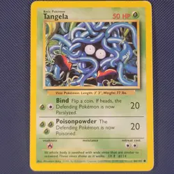 Tangela 66/102 - Base Set - Common Pokemon Card - PL - Image 1