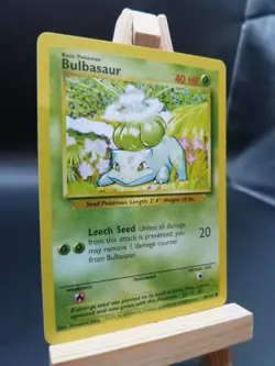 Pokemon Common Card : Bulbasaur 44/102 (Base Set) - Image 2