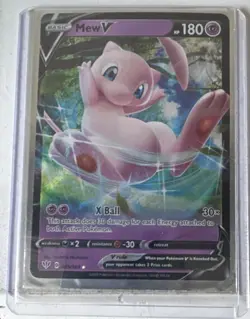 Mew V 069/189 Oversized Holo Promo Jumbo Cards Pokemon TCG English 180 HP - Image 1