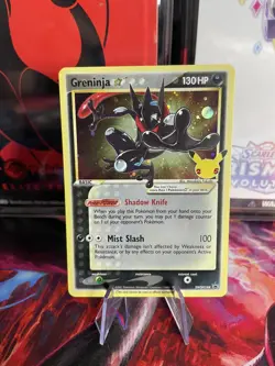 Greninja Gold Star SWSH144 Sword and Shield Promo Pokemon Card - Image 1