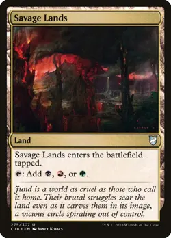 MTG Savage Lands ** Commander 2018 ** English - Image 1
