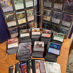 Magic the Gathering Lot Rares Foils Vintage Commons Huge - Image 1