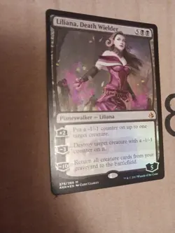 Wizards of the Coast MTG Liliana Planeswalker Lot 2 Amonkhet/Eldritch Moon - Image 2