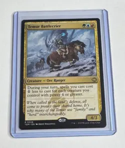 TEMUR BATTLECRIER 228 TARKIR: DRAGONSTORM RARE MAGIC: THE GATHERING NM/M - Image 1