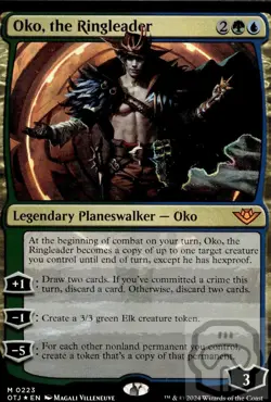 Oko the Ringleader 223 Outlaws of Thunder Junction Magic The Gathering Foil NM/M - Image 3