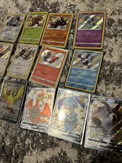 Pokemon Shiny Card Mix Lot Of 13 Pokemon TCG Modern - Image 1
