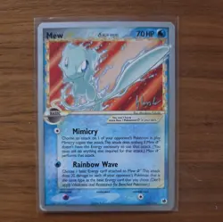 Pokemon TCG Mew Star (Delta Species) Ultra Rare 101/101 World Championships 2008 - Image 1