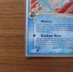 Pokemon TCG Mew Star (Delta Species) Ultra Rare 101/101 World Championships 2008 - Image 3