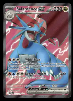 Salamence ex (Ultra Rare) 177/159 Pokemon Scarlet Violet Journey Together - Image 1