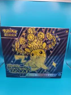 Pokemon TCG Scarlet & Violet Surging Sparks Elite Trainer Box English 2024 - Image 1