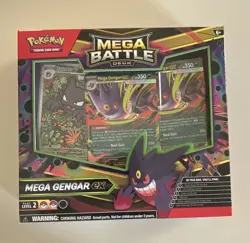 Pokemon Mega Battle Deck Mega Gengar ex 350 HP Foil Deck, English - Image 1