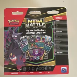 Pokemon Mega Battle Deck Mega Gengar ex 350 HP Foil Deck, English - Image 2