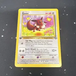 Pokemon 1st Edition Jungle Eevee 51/64 - Image 1