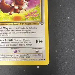 Pokemon 1st Edition Jungle Eevee 51/64 - Image 4