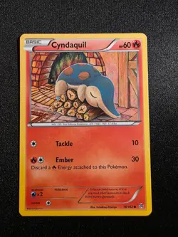 Cyndaquil 18/162 BREAKthrough Common Near Mint - Image 1