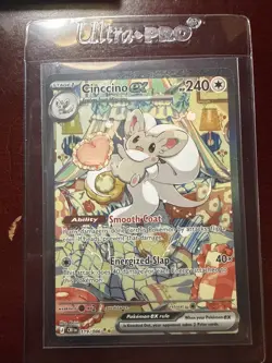 Pokemon TCG Chaos Rising Cinccino ex Special Illustration Rare 119/086 NM - Image 1