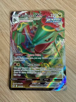 Pokemon Rayquaza VMAX 102/159 SWSH: Crown Zenith Holo - Image 1