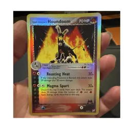 Team Magma's Houndoom 10/95 Team Magma vs Team Aqua Reverse Holo Rare - Image 1