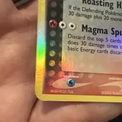 Team Magma's Houndoom 10/95 Team Magma vs Team Aqua Reverse Holo Rare - Image 4