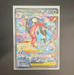 Nintendo Pokemon TCG Mega Greninja EX 116/086 XY Full Art Holo 350 HP - Image 1