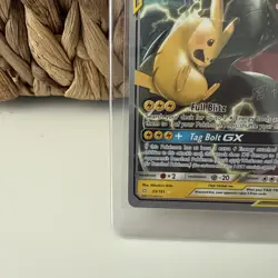 2019 Pokemon Championship Pikachu & Zekrom Gx 33/181 Sm-team Up Holo - Image 5