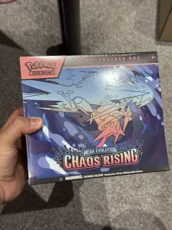 Pokemon TCG Chaos Rising Elite Trainer Box ETB Sealed And Brand New - Image 1