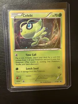 Celebi XY187 Pokemon Black Star Promo - LP - Image 1