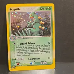 The Pokemon Company Sceptile 11/109 Ruby and Sapphire Holo Rare ENG 2003 - Image 1