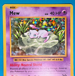 Pokemon TCG Mew 53/108 Evolutions Holo Rare Holo English 2016 HP 40 LP - Image 2