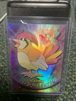Pokemon Topps #17 Pidgeotto Holo Foil 1st Edition Blue Logo 1999 TV Animation - Image 1
