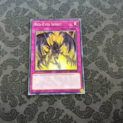 Yugioh! Red-Eyes Spirit SS02-ENB19 Common 1st Ed Speed Duel - Image 1