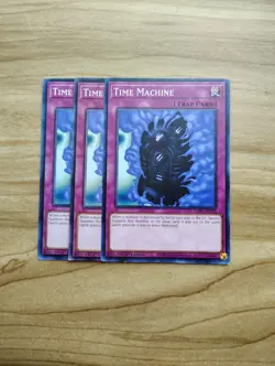 Yu-Gi-Oh! - Time Machine 3x - Full Playset Of Cards - Image 1
