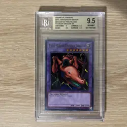 Yu-Gi-Oh! Twin-Headed Thunder Dragon 2023 Metal Raiders MRD-120 BGS 9.5 - Image 1