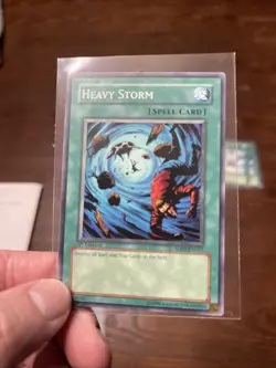 Heavy Storm SD09-EN025 1st Edition - Yu-Gi-Oh! TCG Common - Image 2