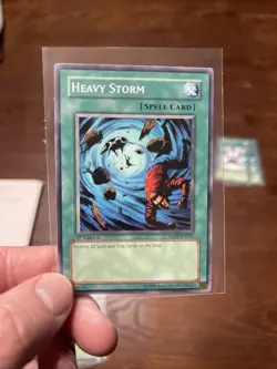 Heavy Storm SD09-EN025 1st Edition - Yu-Gi-Oh! TCG Common - Image 3