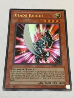 Blade Knight DB2-EN034 Ultra Rare YUGIOH Excellent Condition - Image 1