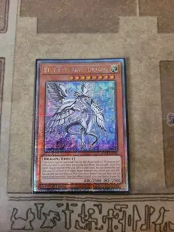 YUGIOH DEEP-EYES ABYSS DRAGON RA01-EN016 QUARTER CENTURY SECRET 1ST ED NM - Image 1