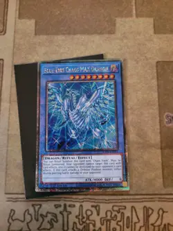 YUGIOH BLUE-EYES CHAOS MAX DRAGON RA04 QUARTER CENTURY SECRET 1ST ED NM ALT ART - Image 2