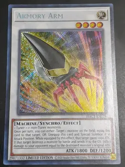 Yu-Gi-Oh! - Armory Arm HAC1-EN176 - Secret 1st NM - Image 1