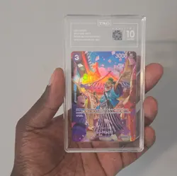 Bandai One Piece Uso-Hachi ST18-001 Alt Art TAG 10 Pristine!!! Rank #3 - Image 1