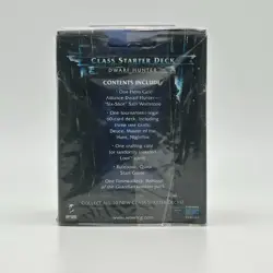 WOW WORLD OF WARCRAFT CCG Dwarf Hunter Class Starter Deck NEW SEALED Alliance - Image 2