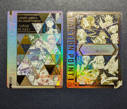 Union Arena 2nd + 3rd Anniversary Action Point Promo Card Set NM Serial No. JP - Image 1