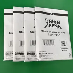 Union Arena Card Game Store Tournament Kit 2026 Vol. 1 x4 Sealed - Image 1