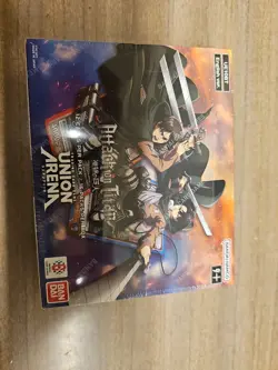 Union Arena Trading Card Game Attack on Titan Booster Box - Image 1