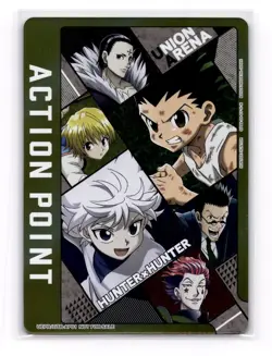 Union Arena - Hunter X Hunter AP01 Foil!!! Action Point Promo - Anime - Image 1