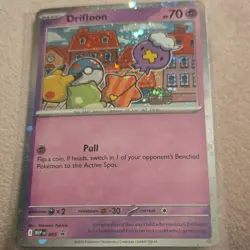 Pokemon Drifloon 005 Me: Mega Evolution Promo Holo Card English 2025 - Image 1