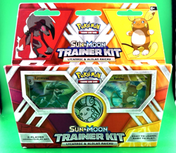 Pokemon TCG: Sun & Moon Trainer Kit Lycanroc & Alolan Raichu Card Game NOS! T20 820650802102 - Image 1