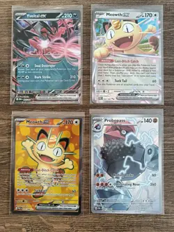 Pokemon TCG Bundle|X4 Cards| Perfect Order|Double Rares,Ultra Rare & IR |English - Image 1