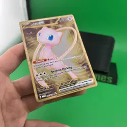 Pokemon TCG Mew EX Metal Gold NM 205/165 Scarlet & Violet 151 Promo Card - Image 4