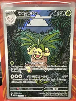 Pokemon TCG Exeggutor 135/132 Mega Evolution English Illustration Card - Image 1